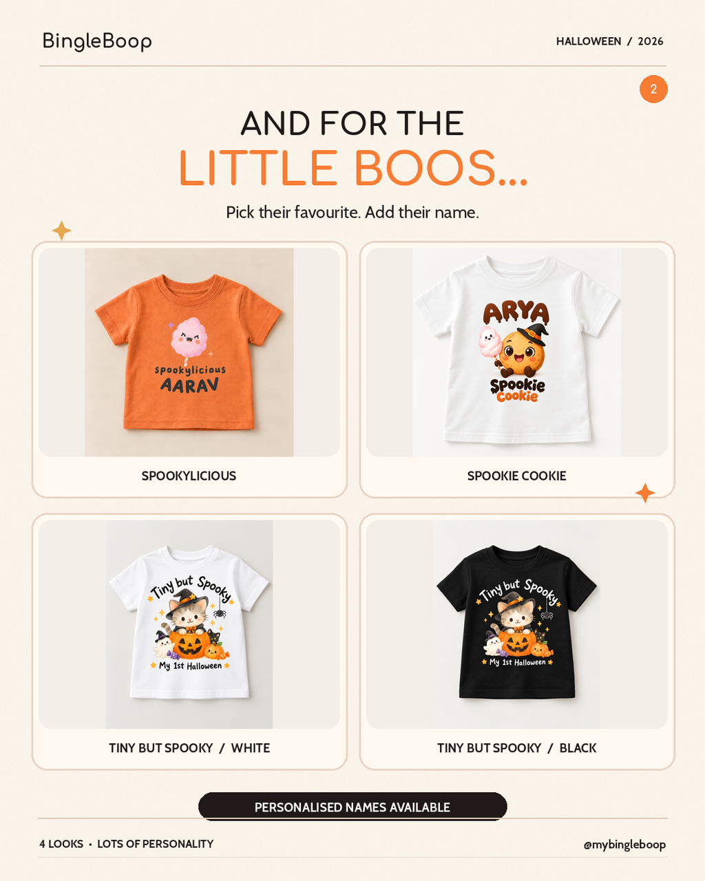 Customizable Spookie Cookie Graphic Tshirt