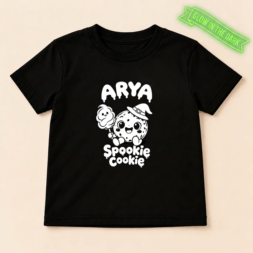 Customizable Spookie Cookie Graphic Tshirt