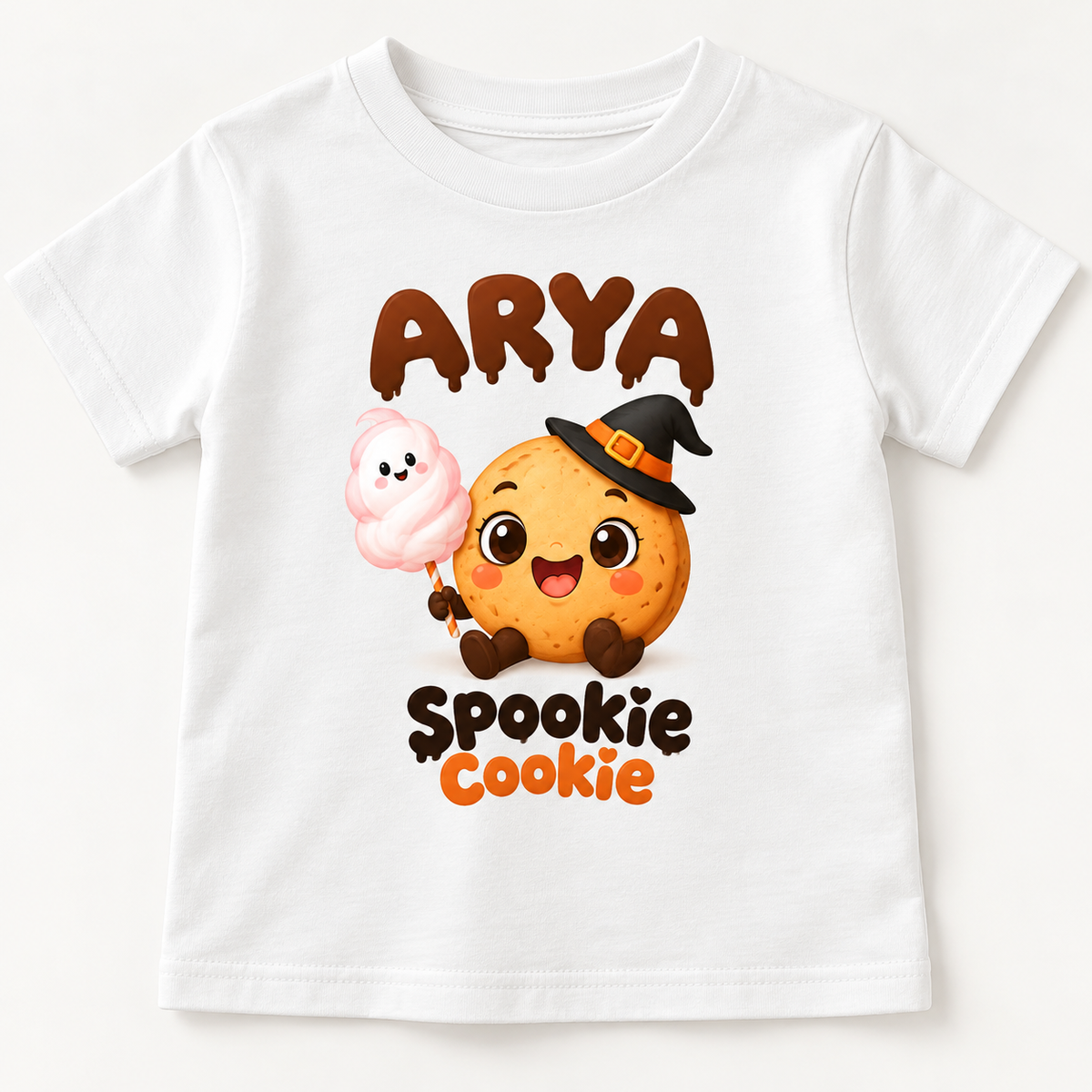 Customizable Spookie Cookie Graphic Tshirt