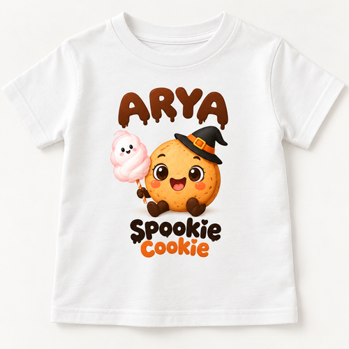 Customizable Spookie Cookie Graphic Tshirt