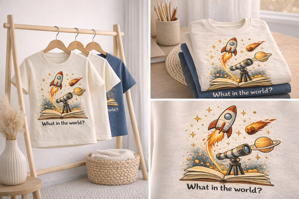 What in the World - Kids Graphic Tee