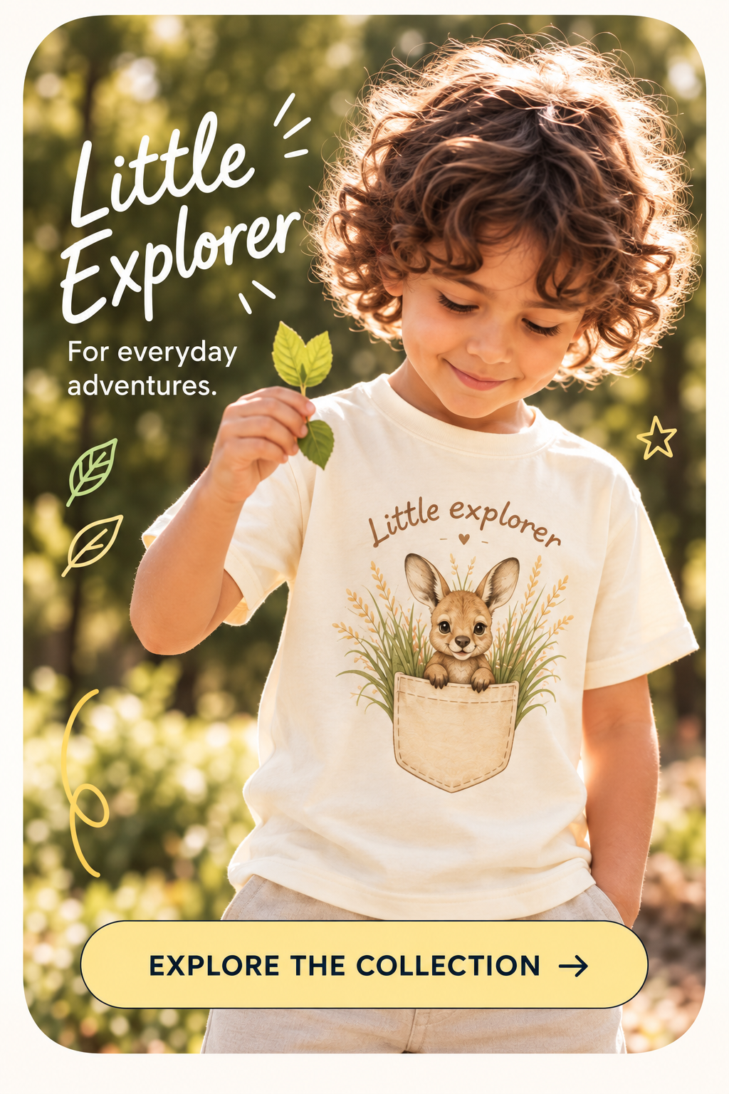 Little Explorer Tshirt