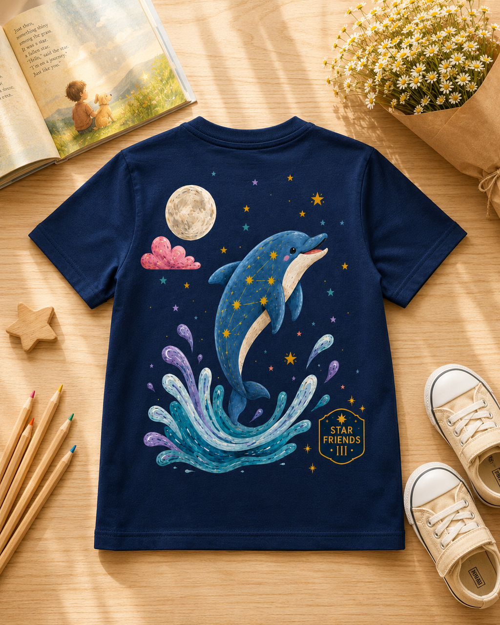 Delphinus - Star Friends Graphic Tee