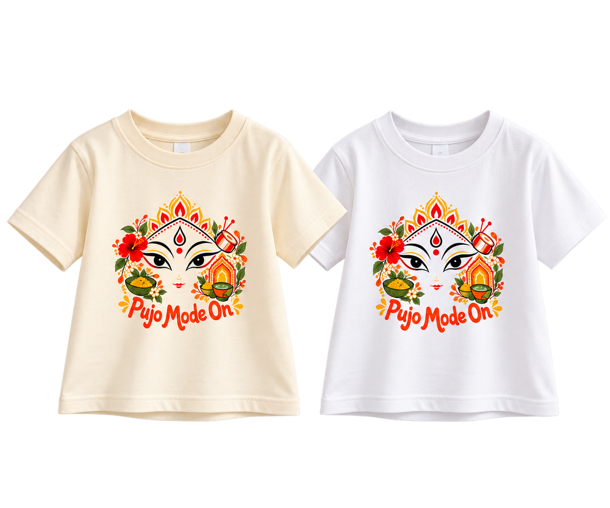 Pujo Mode On Graphic Tee