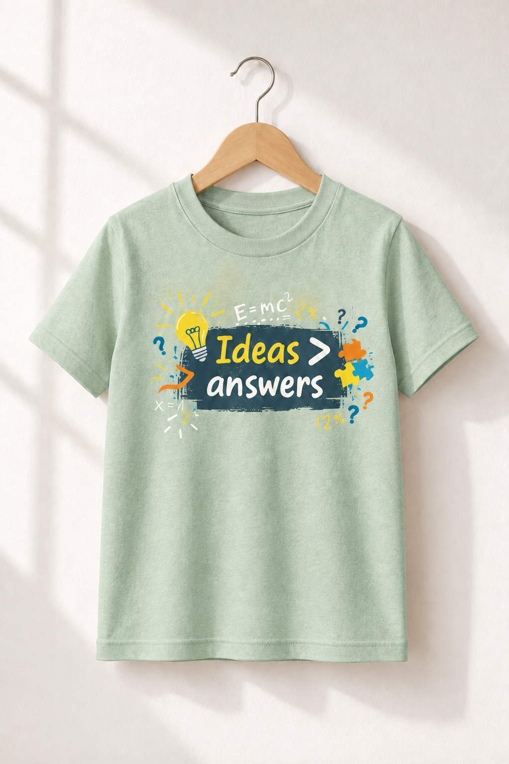 Ideas Greater Than Answers T-Shirt