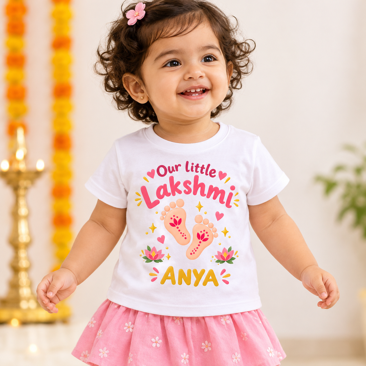 Our Little lakshmi Graphic Tee