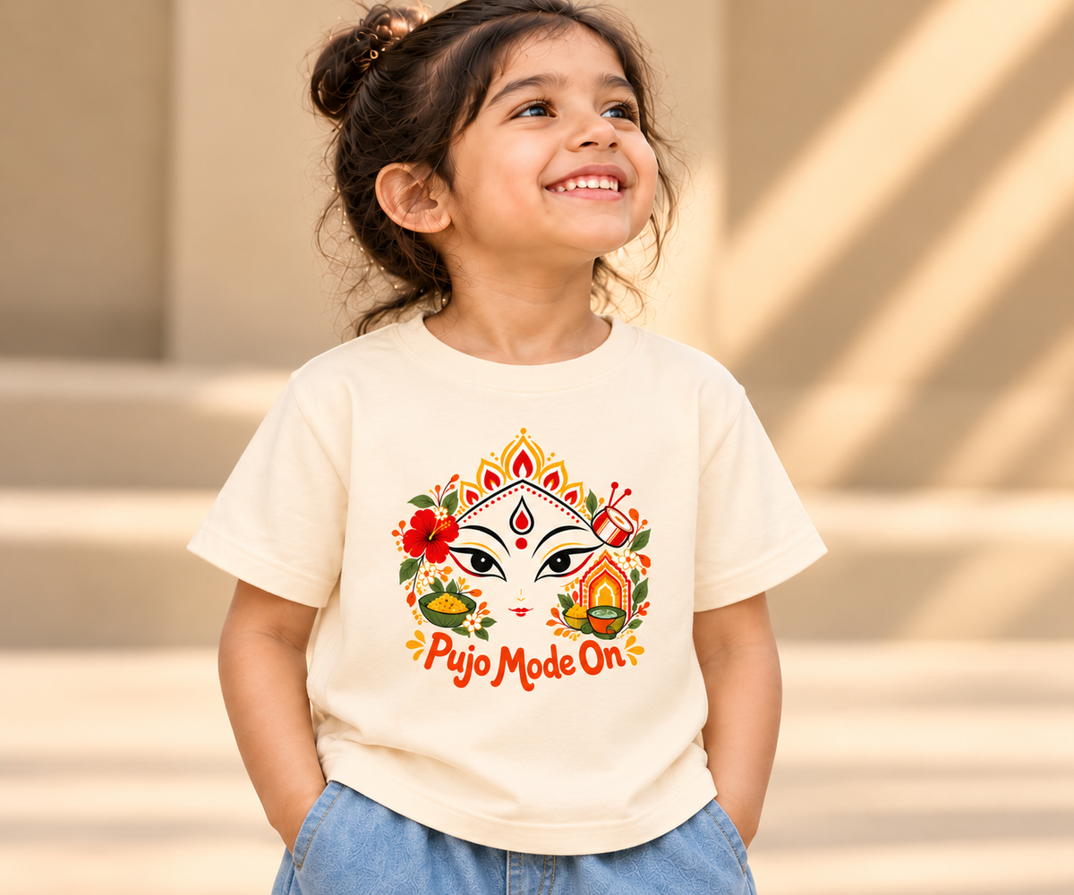 Pujo Mode On Graphic Tee