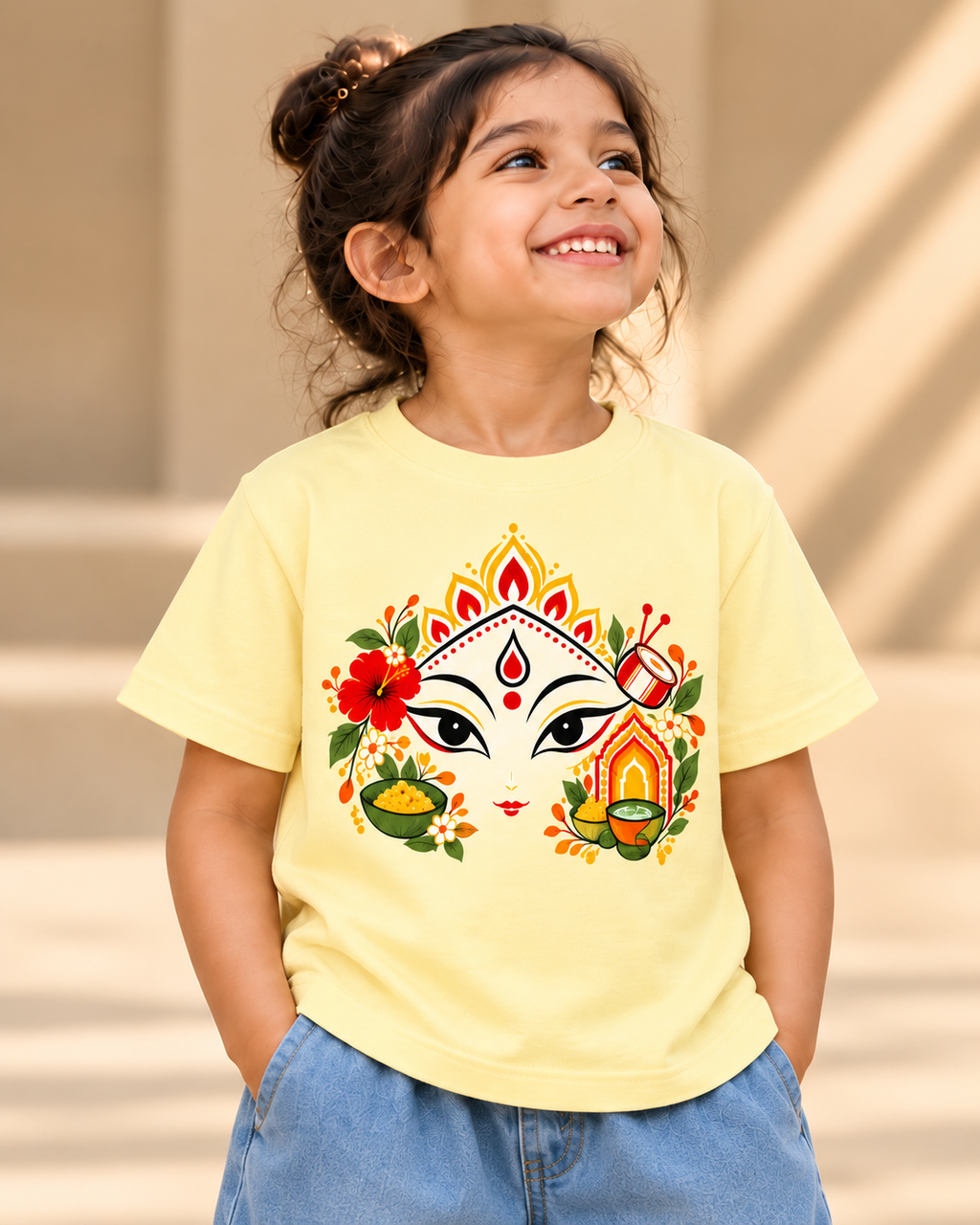 Pujo Mode On Graphic Tee