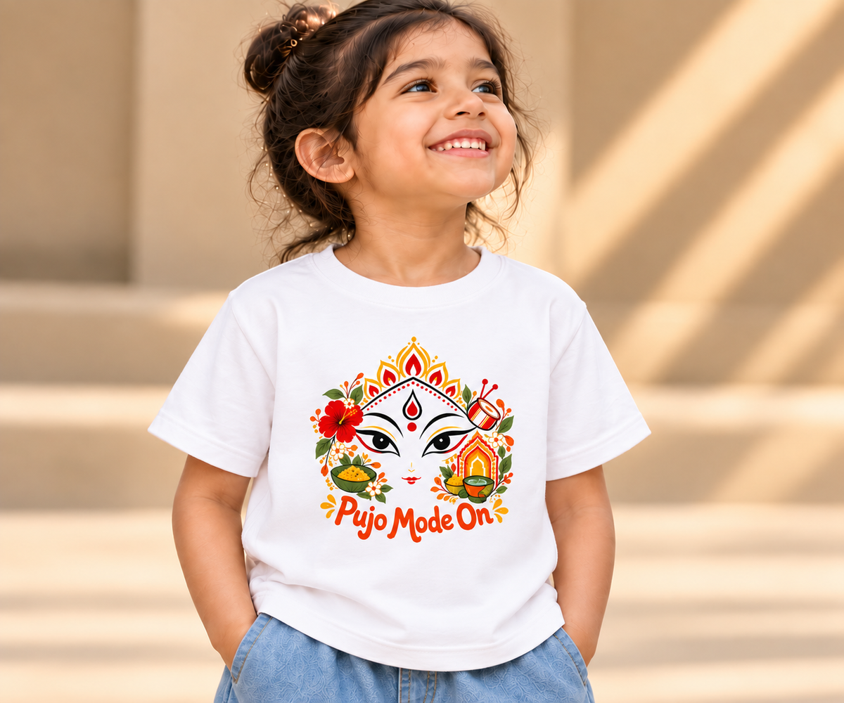 Pujo Mode On Graphic Tee