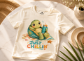 Just Chillin Turtle Graphic Tshirt