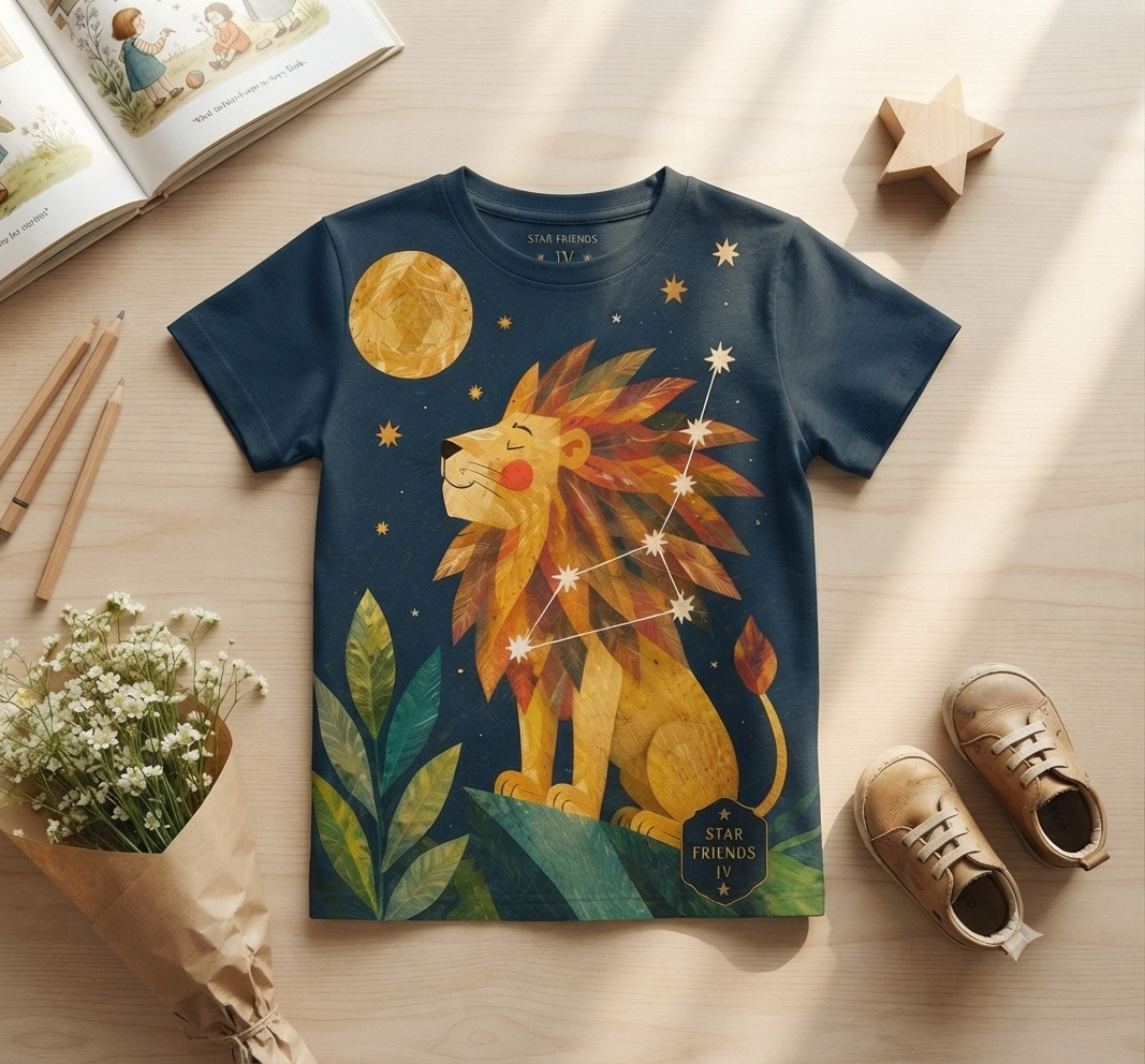 Leo - Star Friends Graphic Tee