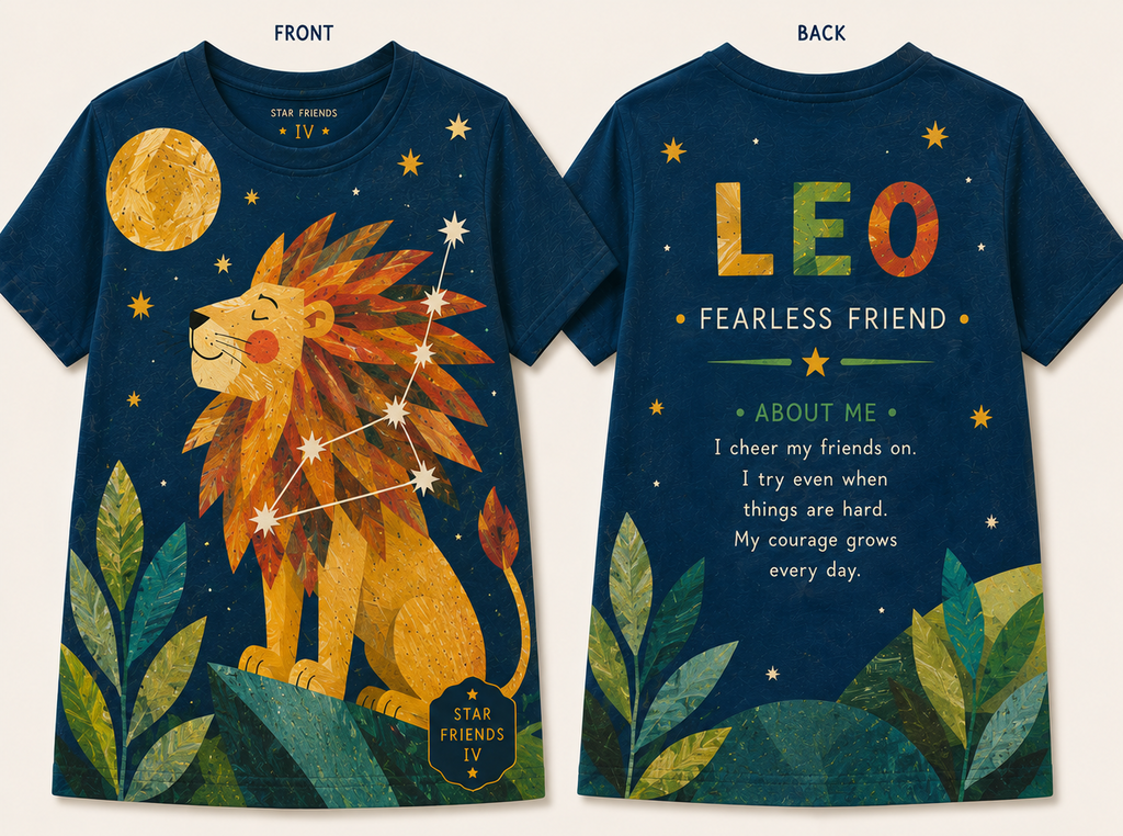 Leo - Star Friends Tee