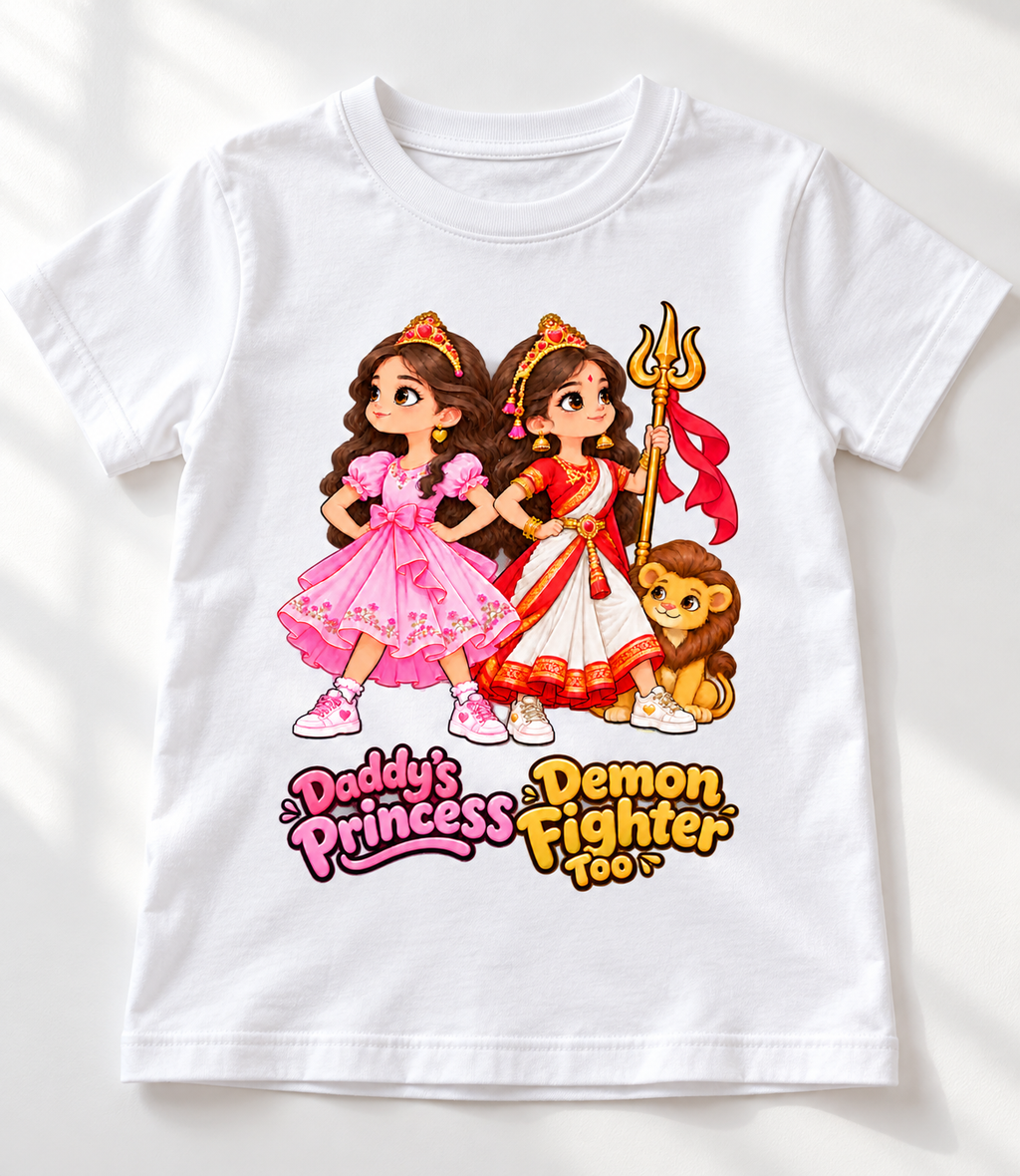 Princess and Demon Fighter Graphic Tee