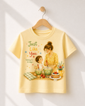 Mom and Boy Baking - Kids Graphic Tee