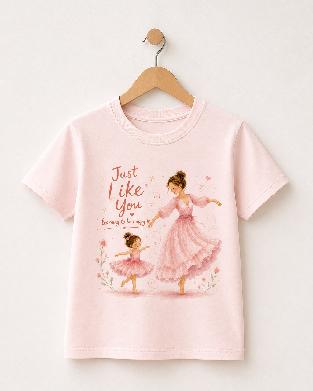Mom and Girl Dance - Kids Graphic Tee