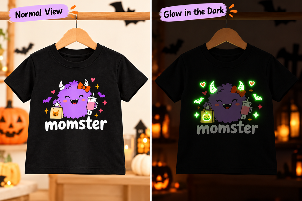 Momster Halloween Graphic Tshirt