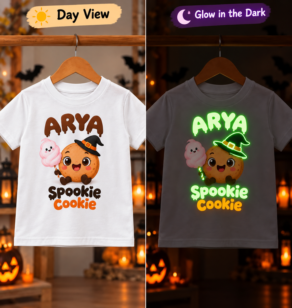 Customizable Spookie Cookie Graphic Tshirt