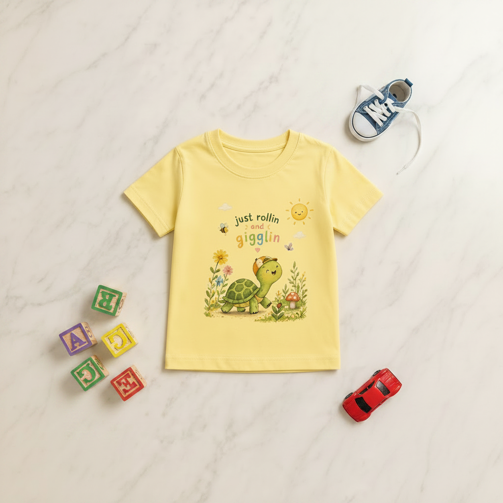 Rolling & Giggling - Kids Graphic Tee