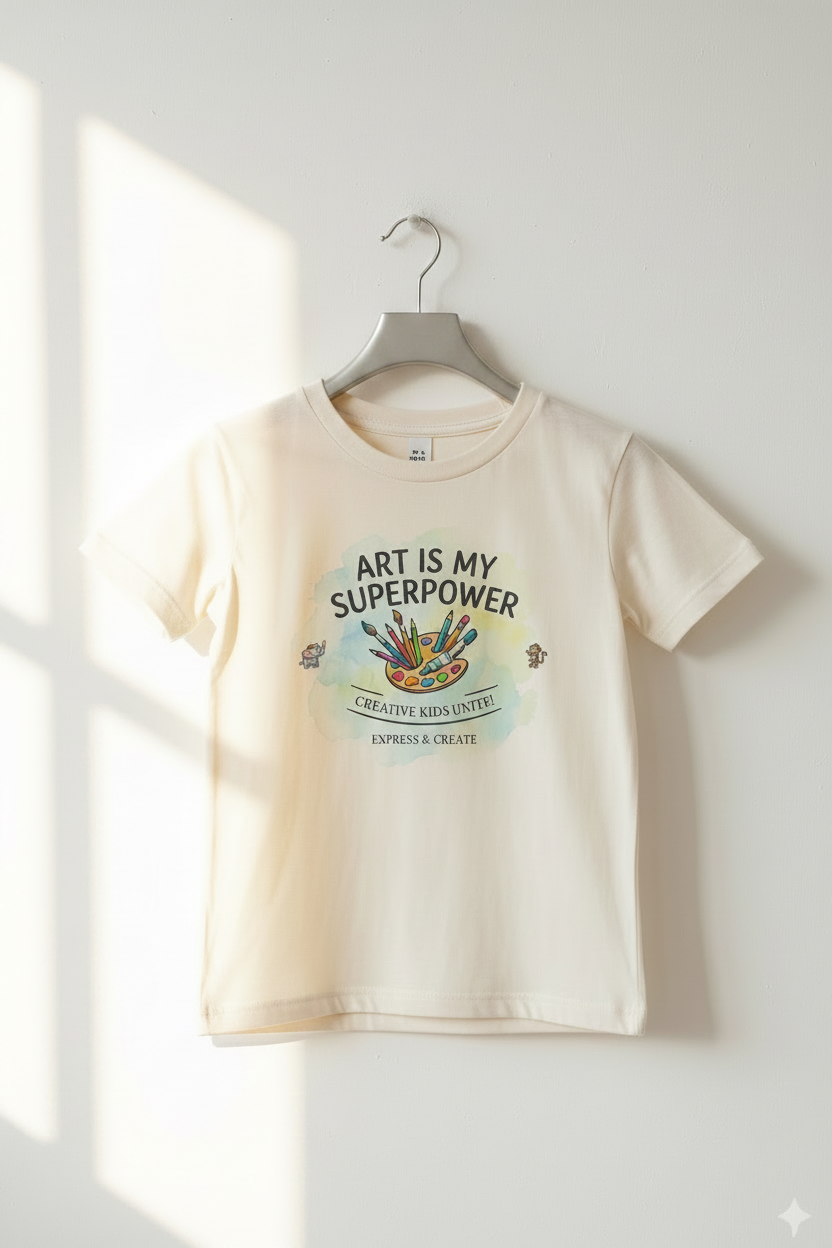 Art is My Superpower - Kids Tee