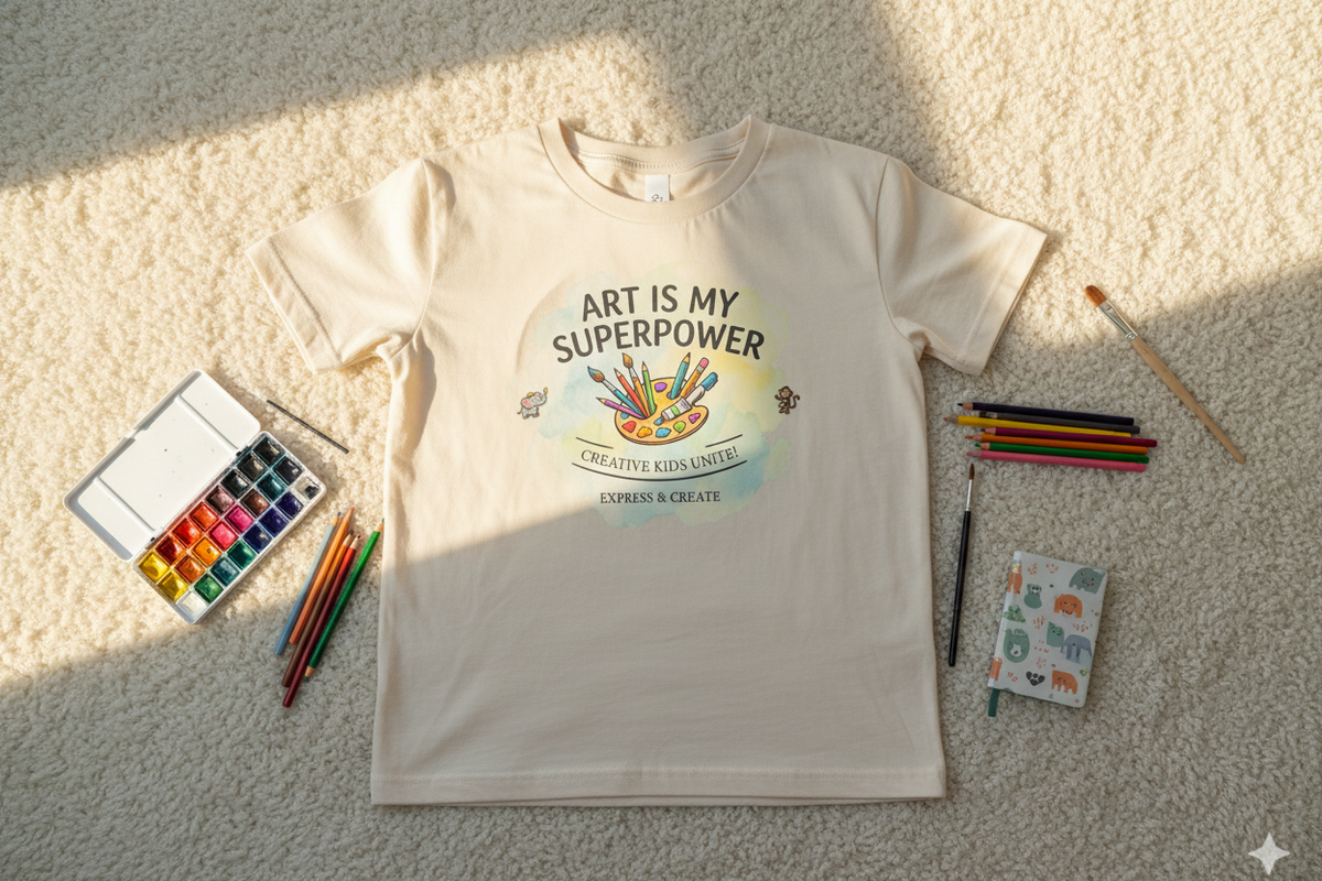 Art is My Superpower - Kids Tee