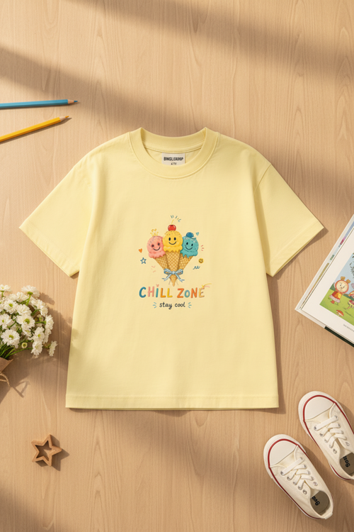 Summer Chill Yellow tshirt
