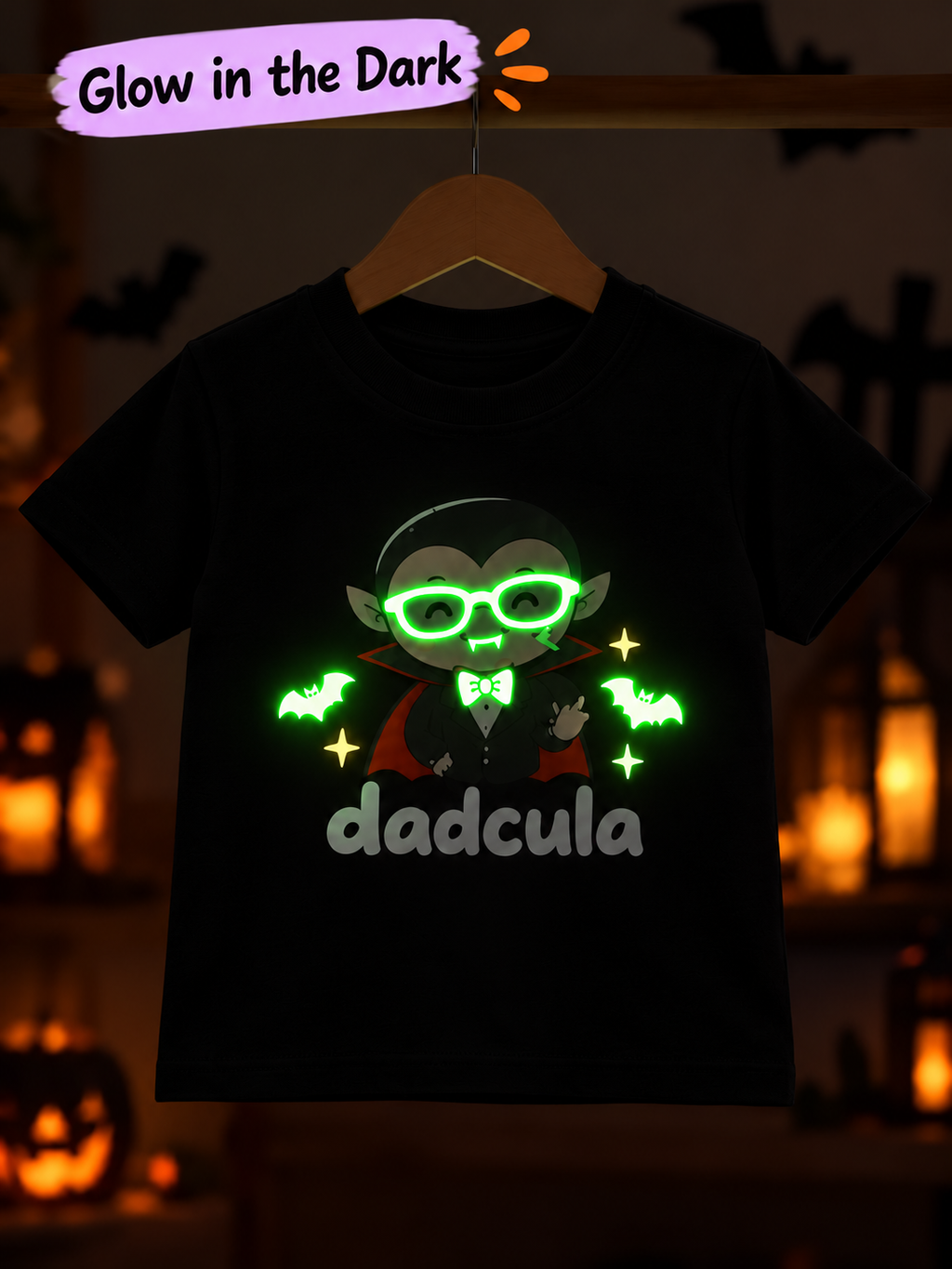 Dadcula Glow in the Dark Graphic Tee