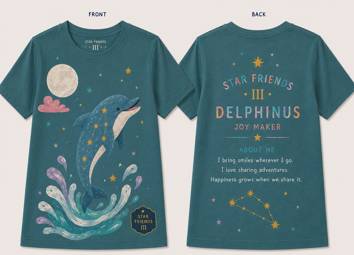Delphinus - Star Friends Tee