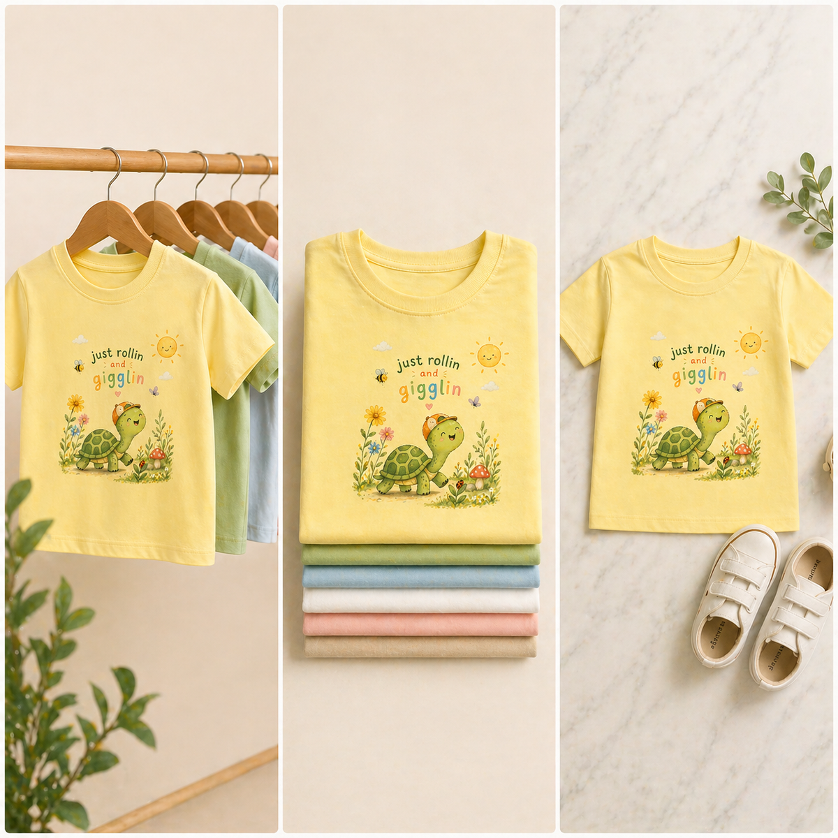 Giggling - Kids Graphic Tee