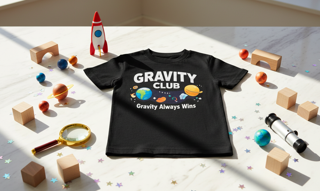 Gravity Club - Kids Graphic Tee