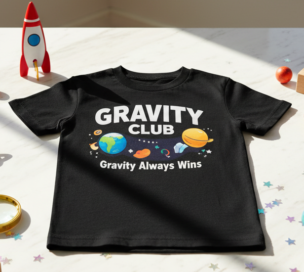 Gravity Club - Kids Graphic Tee