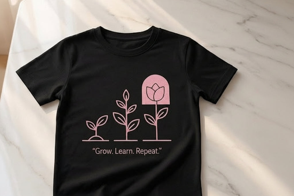 Grow Learn Repeat T-Shirt