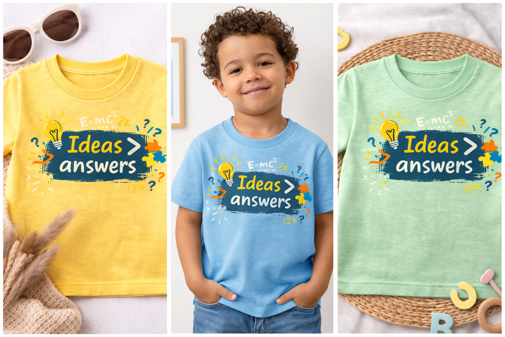 Ideas Greater Than Answers T-Shirt