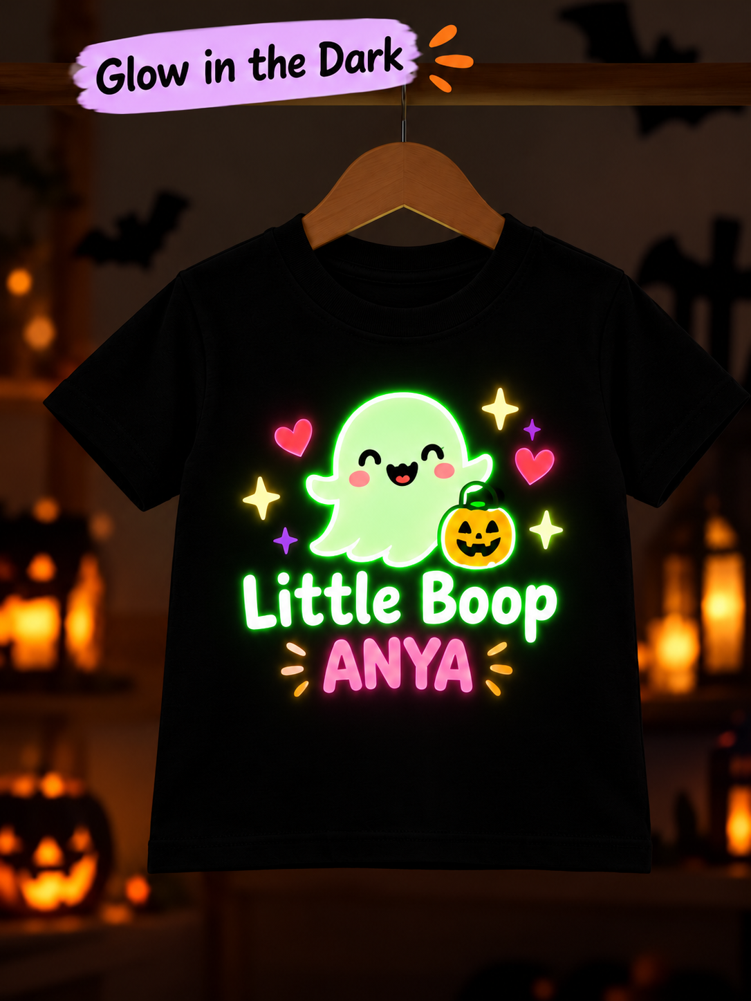 Little Boop Glow in the dark Tshirt