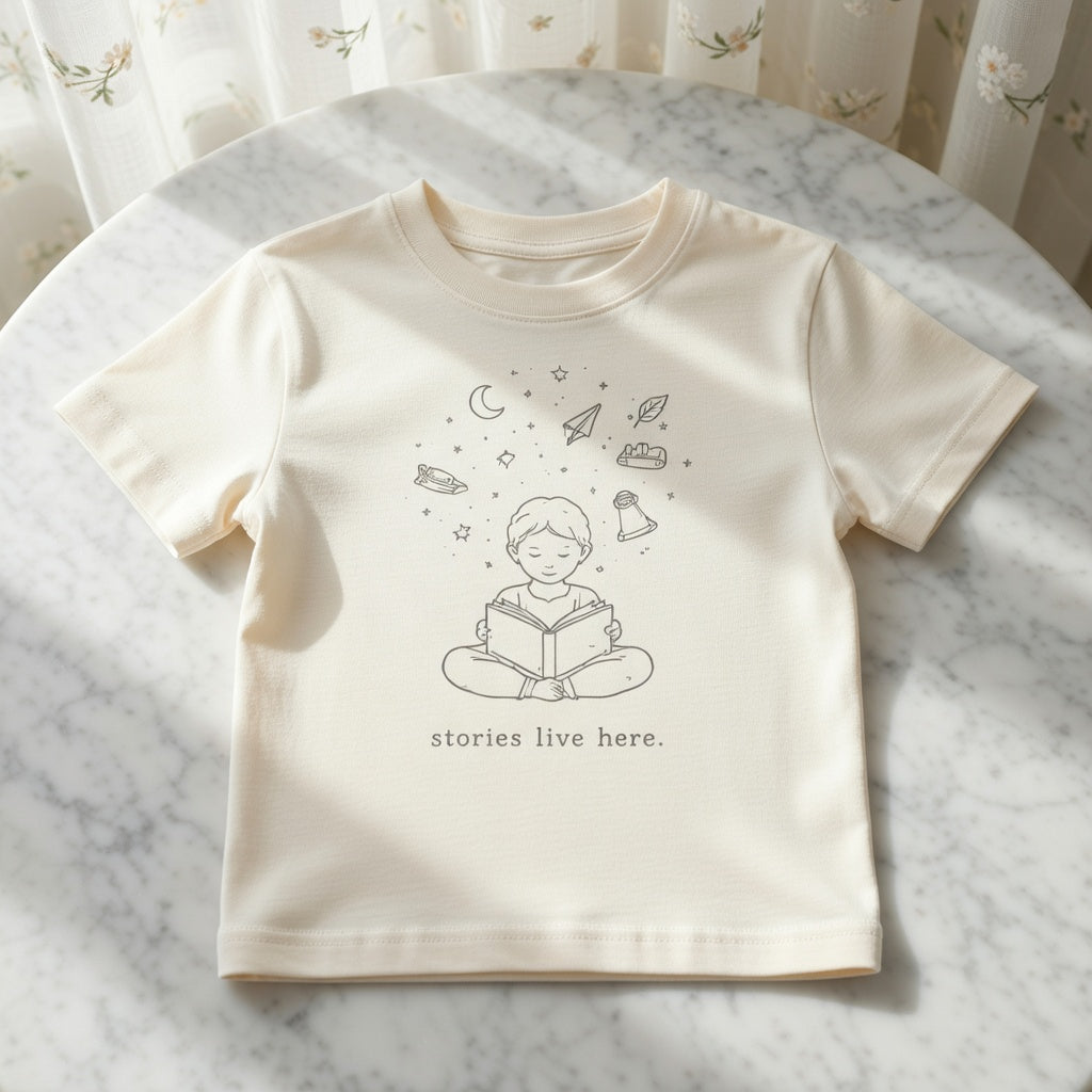 Stories Live Here - Kids Graphic Tee