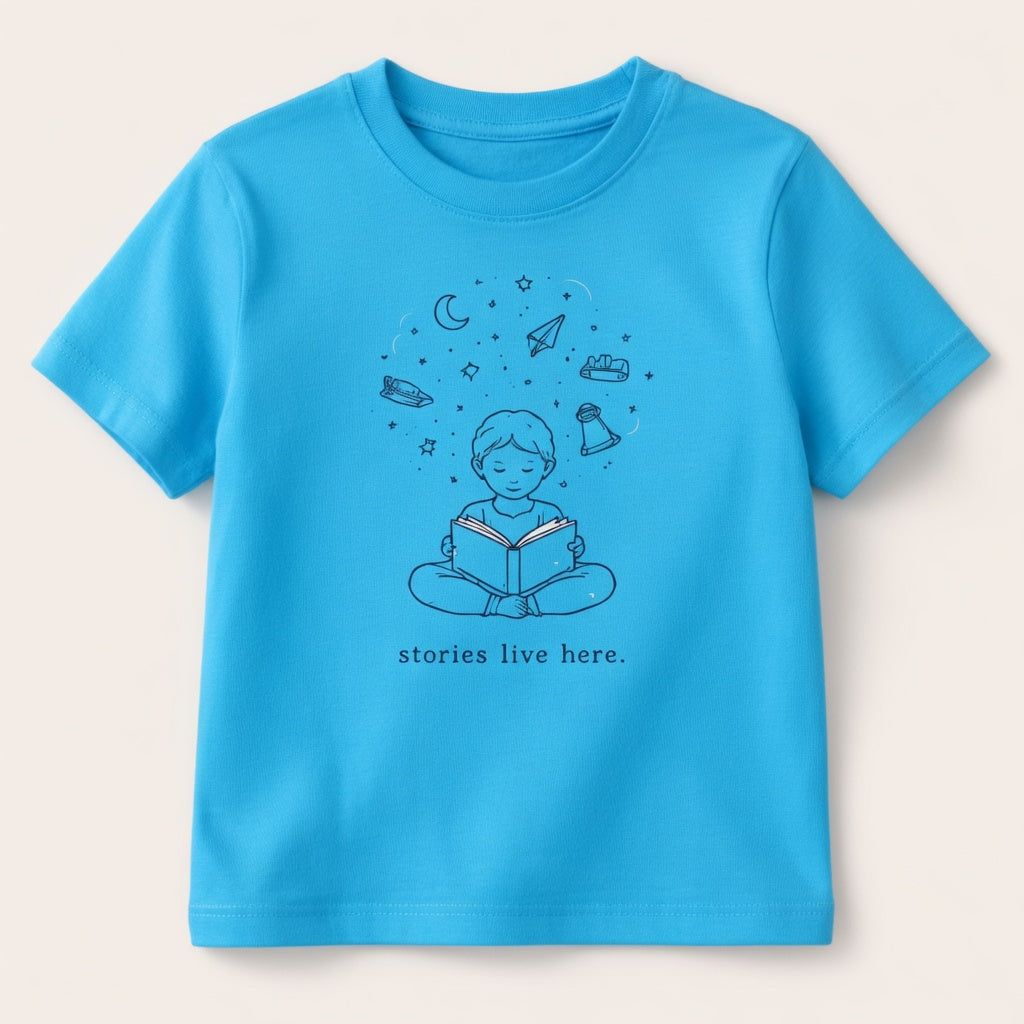 Stories live here- Graphic Tshirt